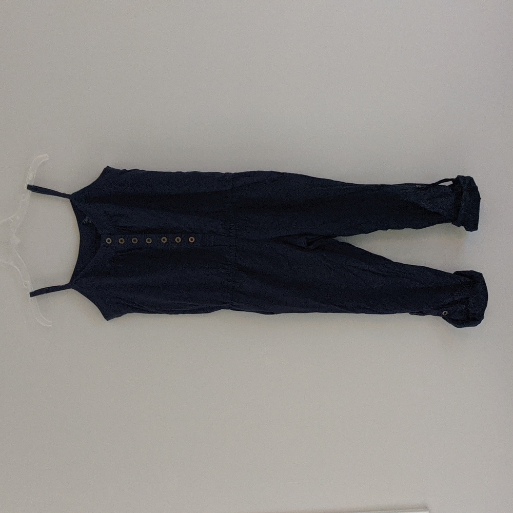 VINTAGE Navy Jumpsuit